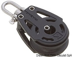 VIADANA-komposiittimateriaalista valmistettu kuulalaakerilohko