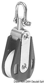 Offshore block 1pul. 20mm