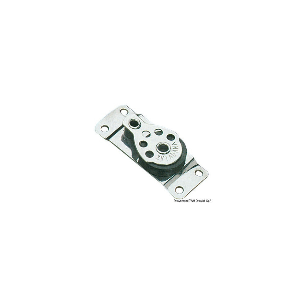 Viadana fotblock 1 skiva 25x6 mm