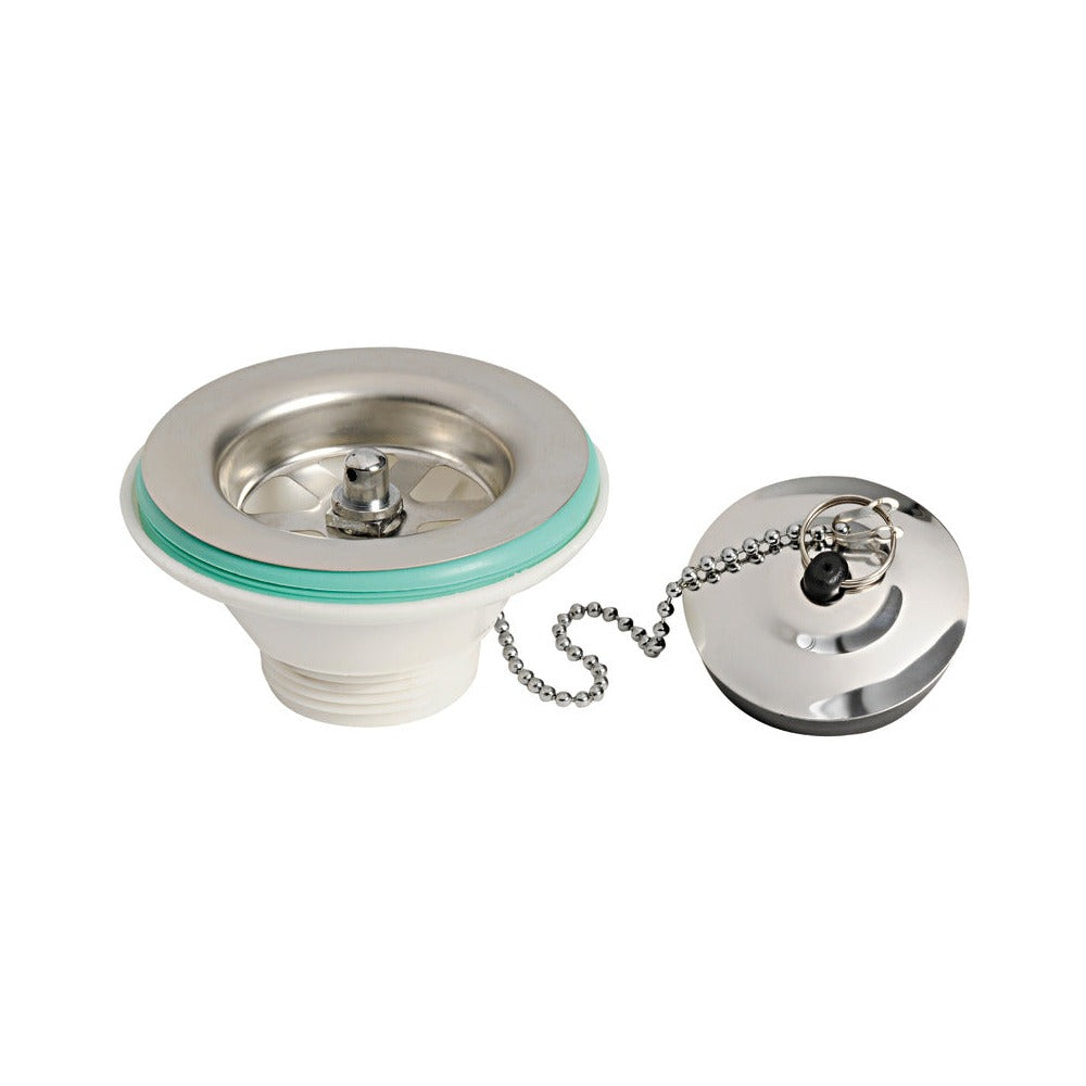Straight drain outlet