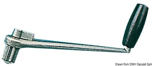 Spare winch handles
