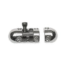 Sliding bolt lock