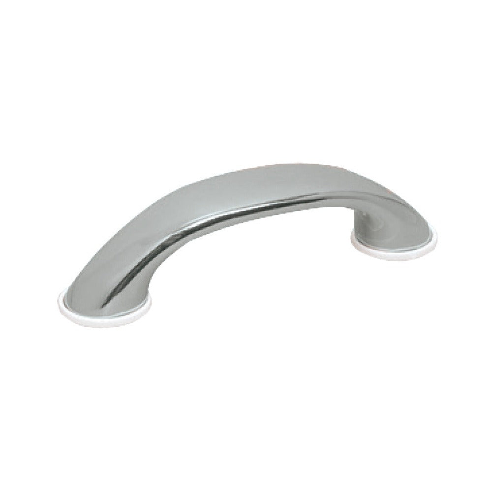 Handle fitted with plastic base