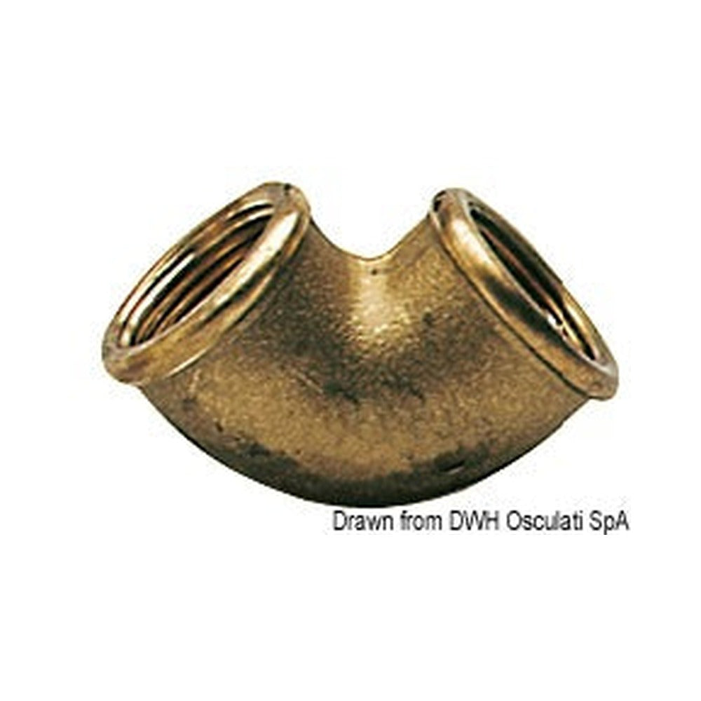 Brass elbows and reducing couplings female/female 