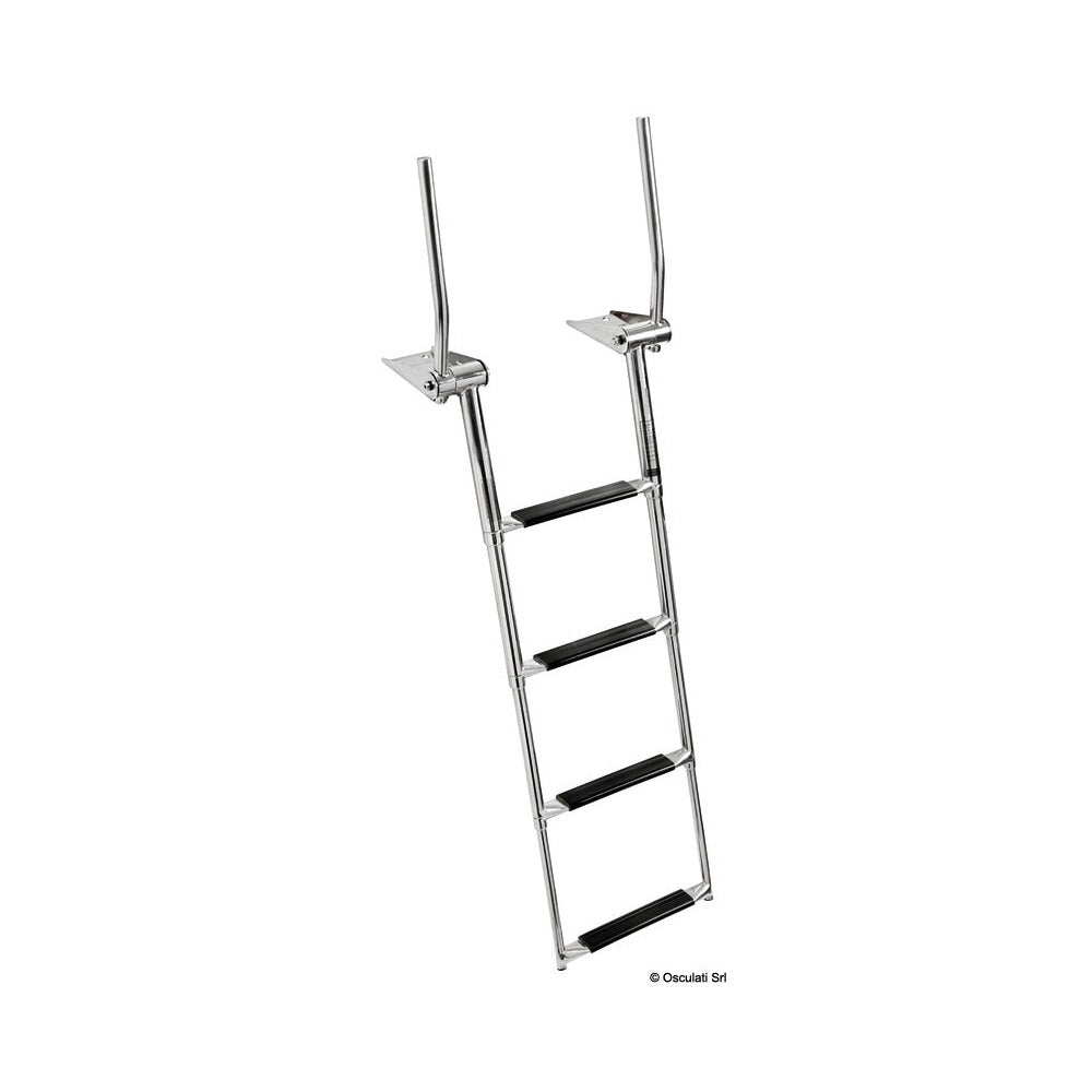 EasyUp Telescopic ladder with handles for installa