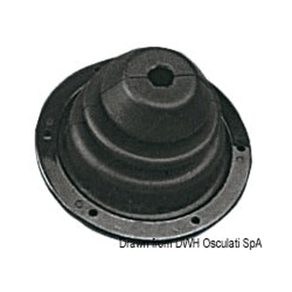 Bellows made of rubber