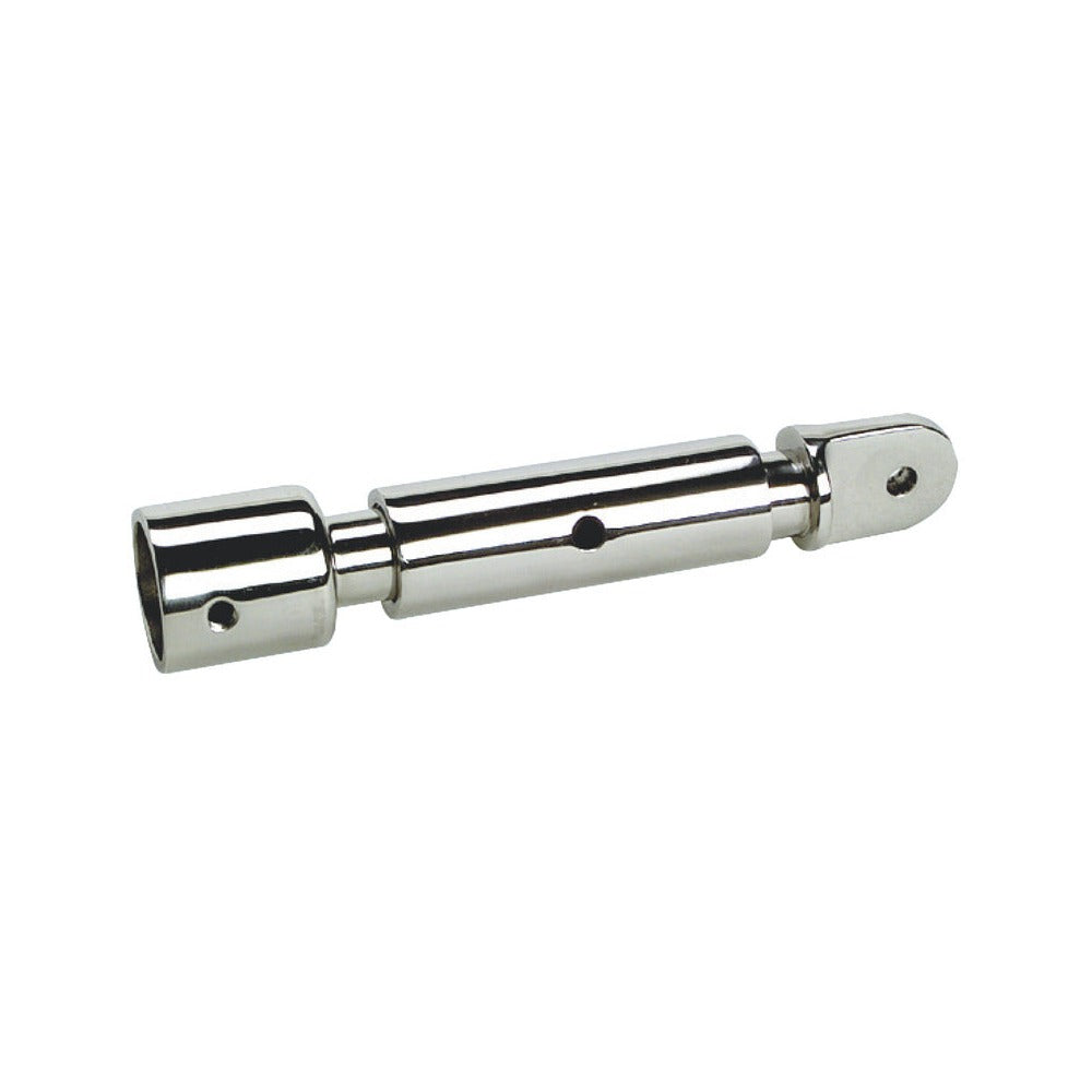 Telescopic pole for perfect bimini tension