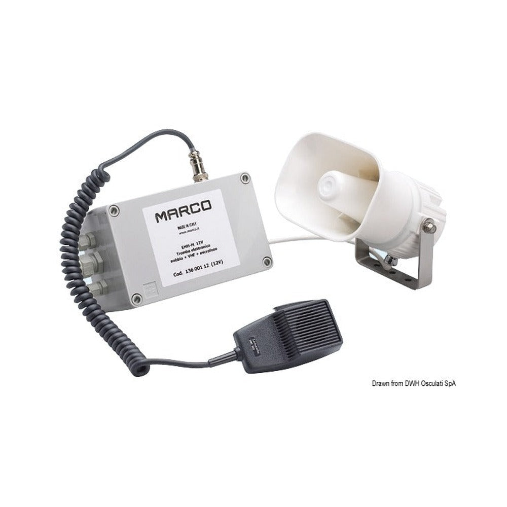 MARCO multifunction electronic horn/whistle