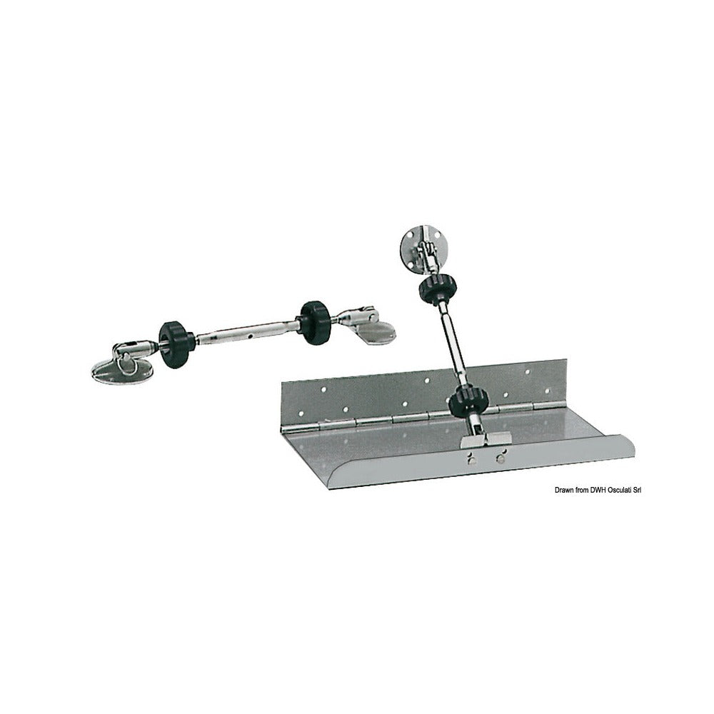 Mechanical kit to operate Trim Tabs