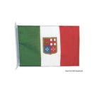 Italian ensign made with light polyester