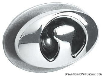 Upotettava vesihiihtoköyden koukku