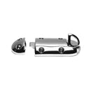 Stainless steel spring doorstops