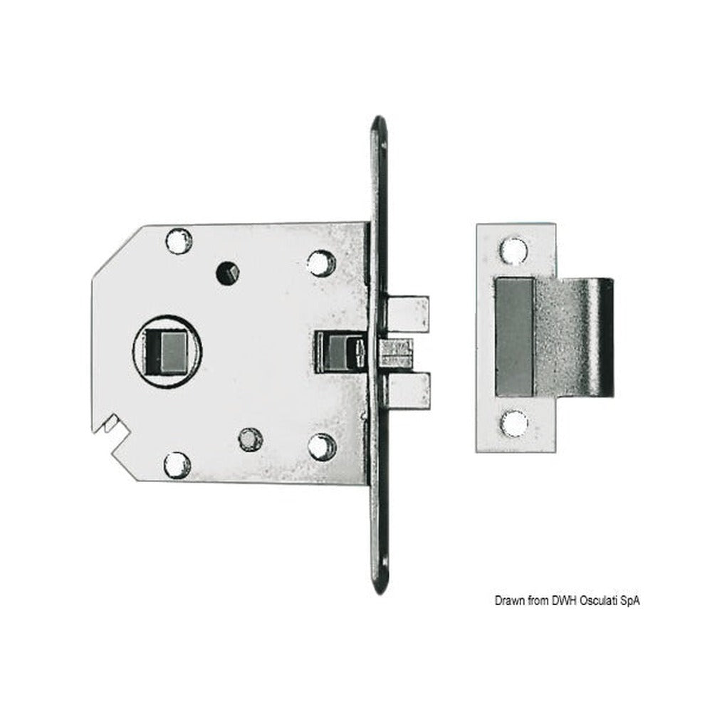 Antivibration recess fit reversible lock (RIGHT-LE