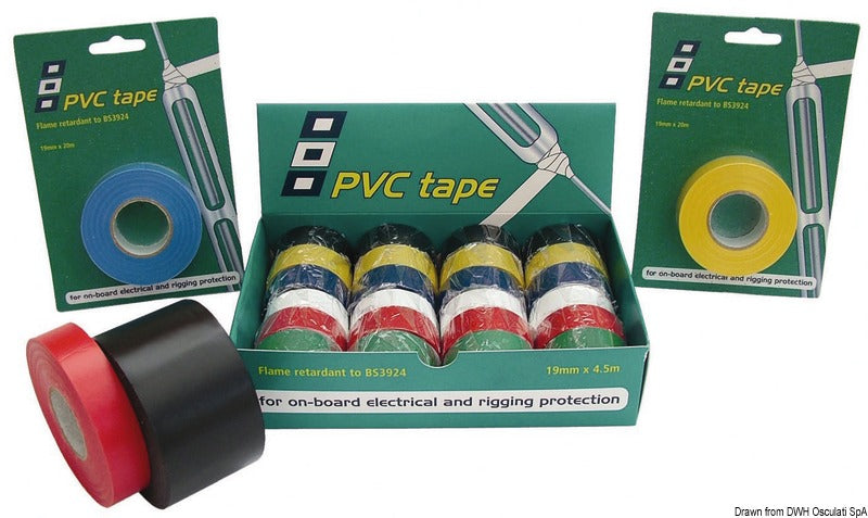 PSP MARINE TAPES flamskyddsmedel i PVC-isoleringstejp