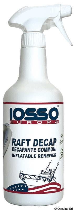IOSSO ilmatäytteisen veneen maalipoisto