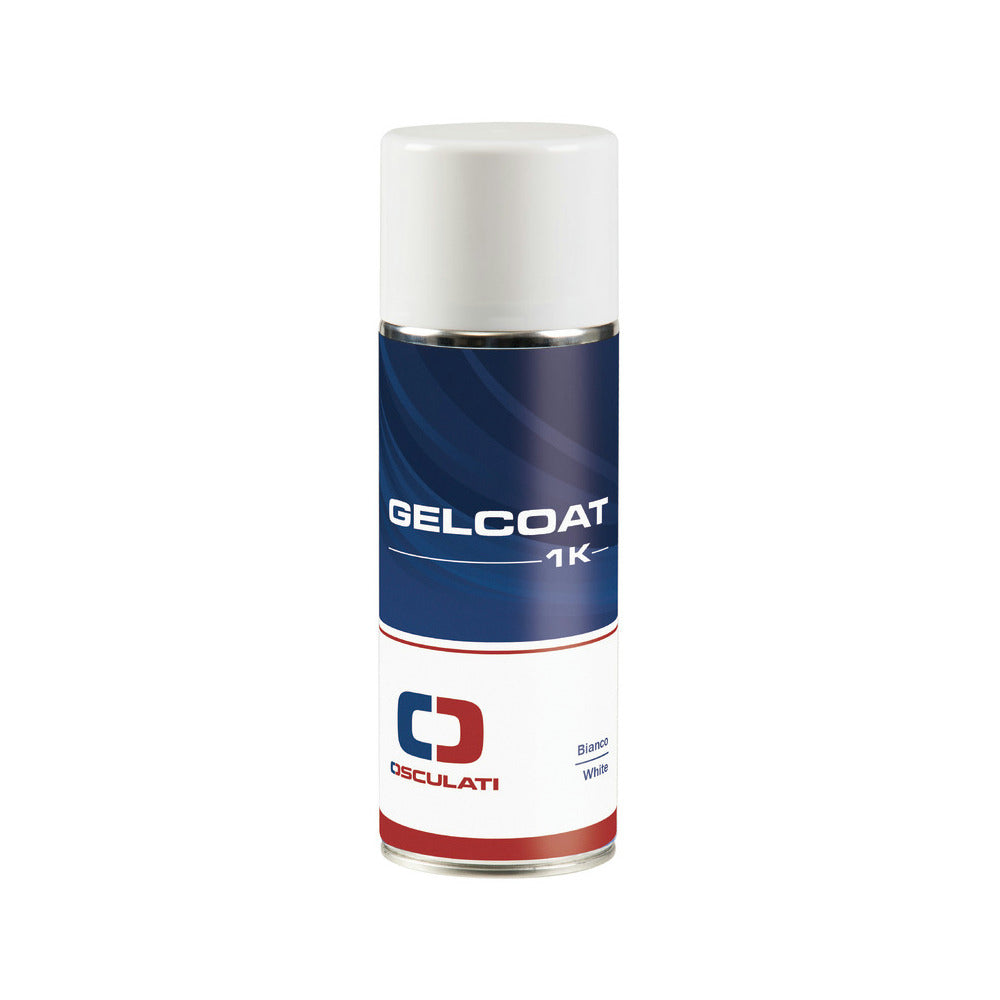 Valkoinen gelcoat-suihke