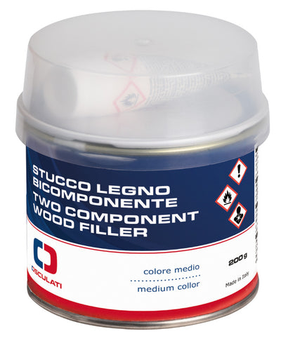 Filler for bicomponent wood