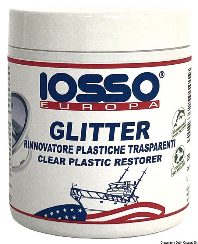 IOSSO läpinäkyvien muovien kunnostaja