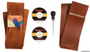 Kit to cover steering wheels with leather
