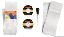 Kit to cover steering wheels with leather