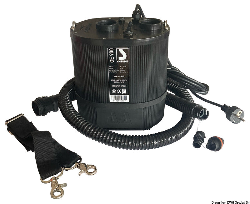 SCOPREGA GE 900 ja GE 900AA-PLUS sähkökäyttöiset täyttölaitteet