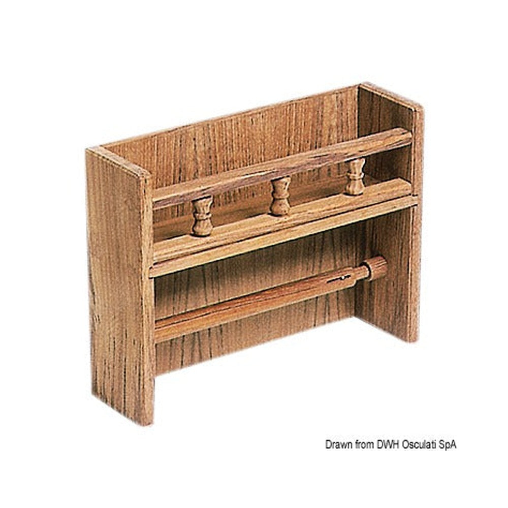 ARC paper towel holder with spice container