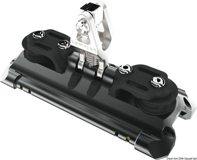 Lewmar NTR Mainsheet -vaunu torlon-palloilla