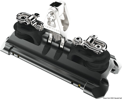 Lewmar NTR Mainsheet -vaunu torlon-palloilla