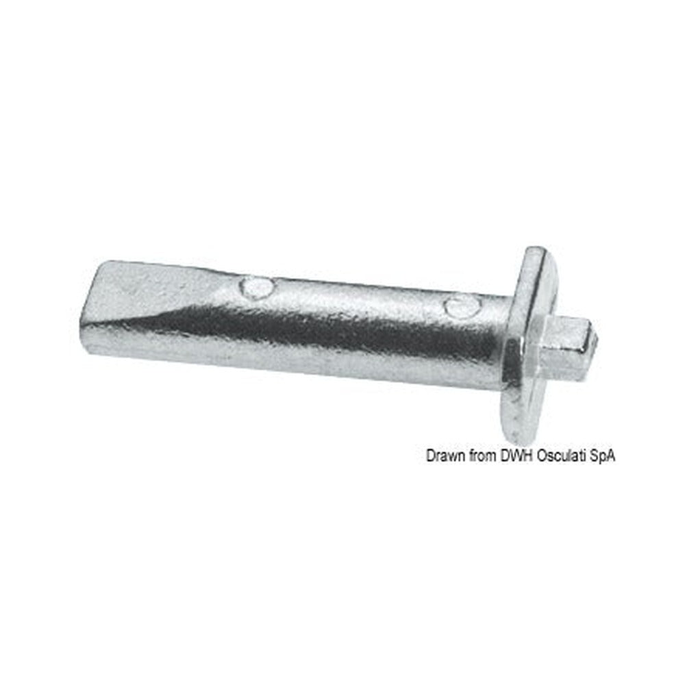 Zinc cylinder anode 20-250 HP