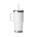 YETI Rambler 25 oz Straw Mug 2.0 White front view primary b