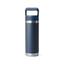 YETI Rambler 18 oz C Straw Bottle Navy front view primary b