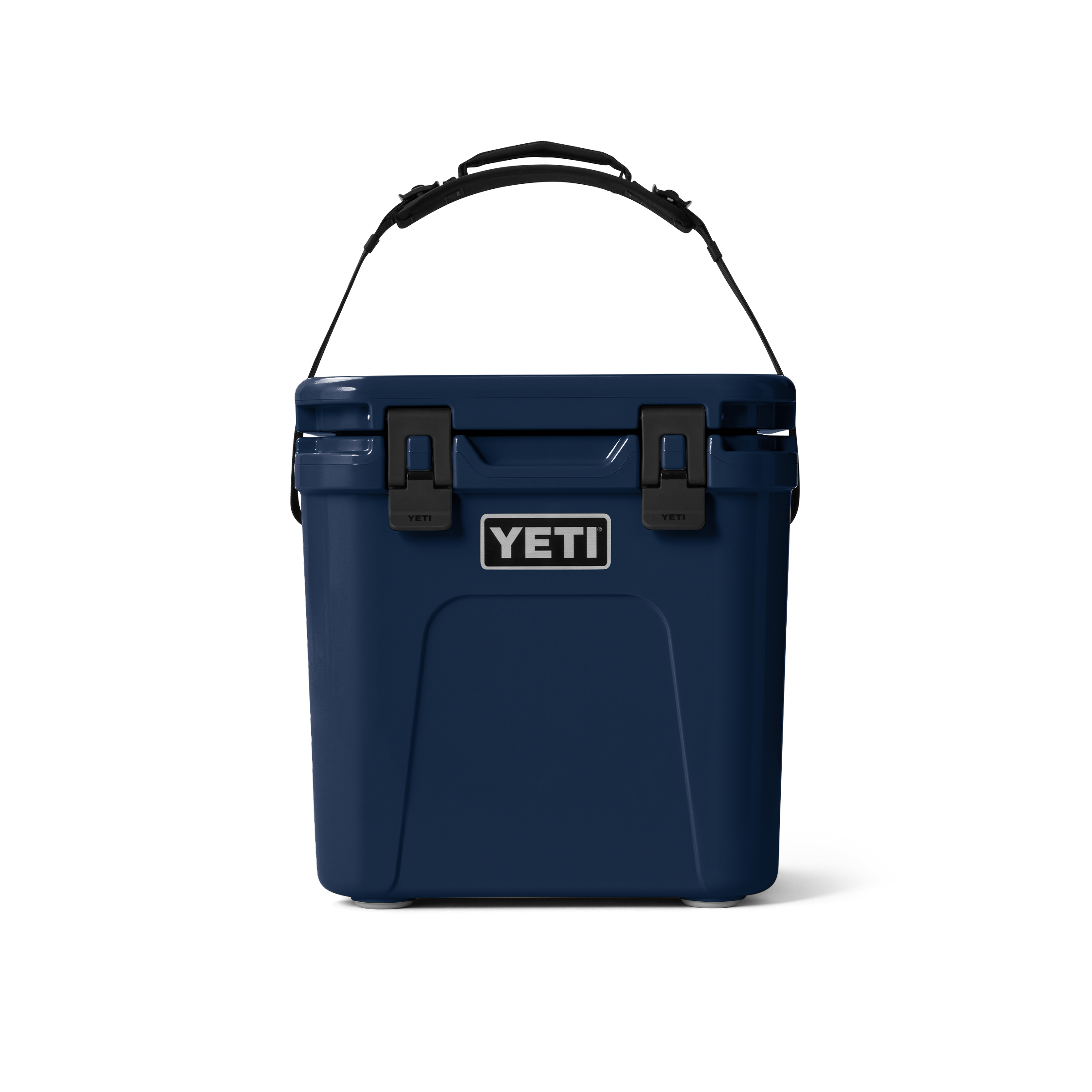YETI Roadie 24 2.0, Navy, front view, handle up