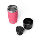 YETI Rambler Jr 12 oz Kids Bottle Tropical Pink three-quarter view