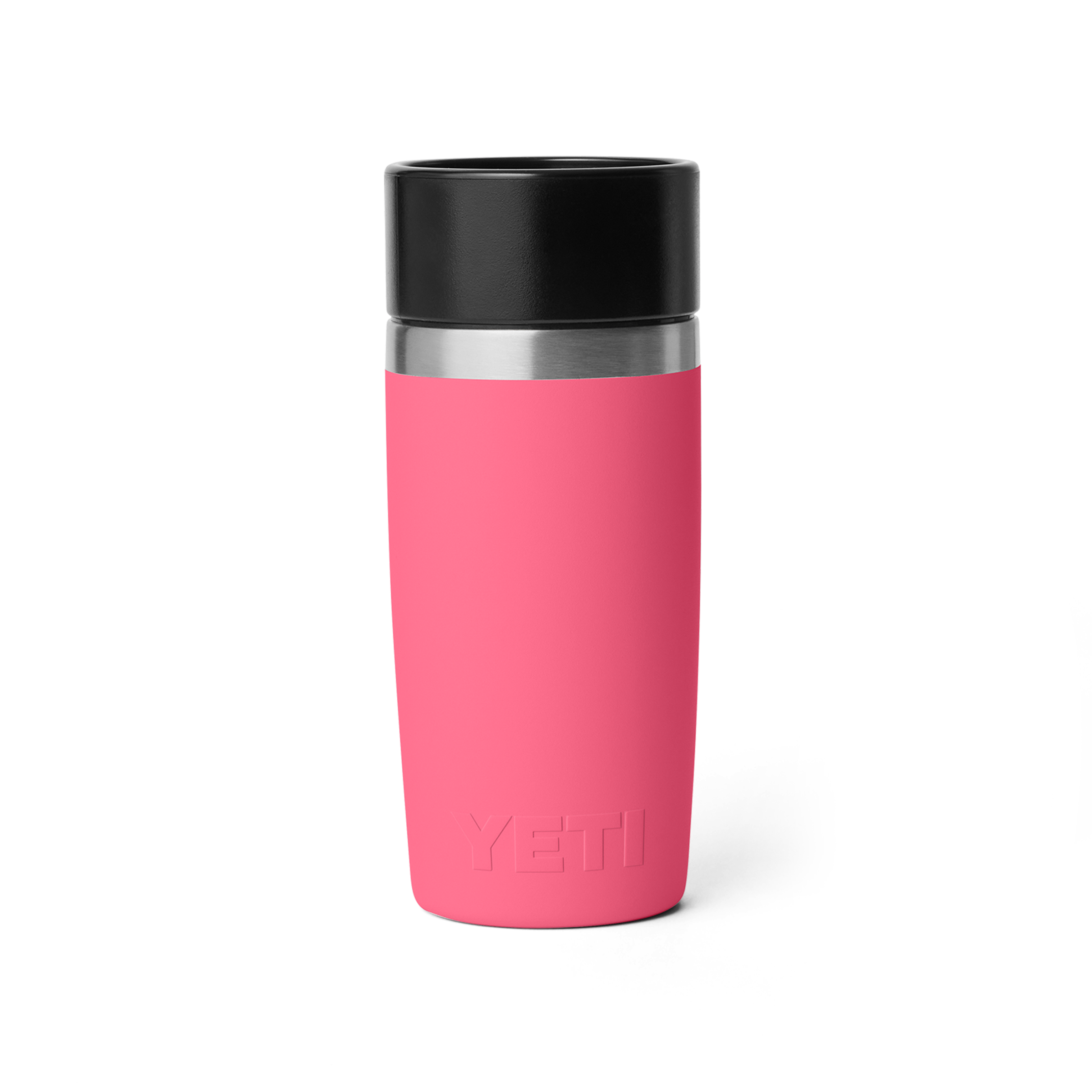 YETI Rambler Jr 12 oz Kids Bottle Tropical Pink back view