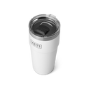 YETI Rambler 20 oz STK MS White three-quarter view