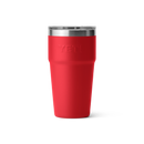 YETI Rambler 20 oz STK MS Rescue Red back view