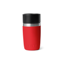 YETI Rambler 8 oz Travel Bottle Rescue Red back view