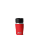 YETI Rambler 8 oz Travel Bottle Rescue Red front view