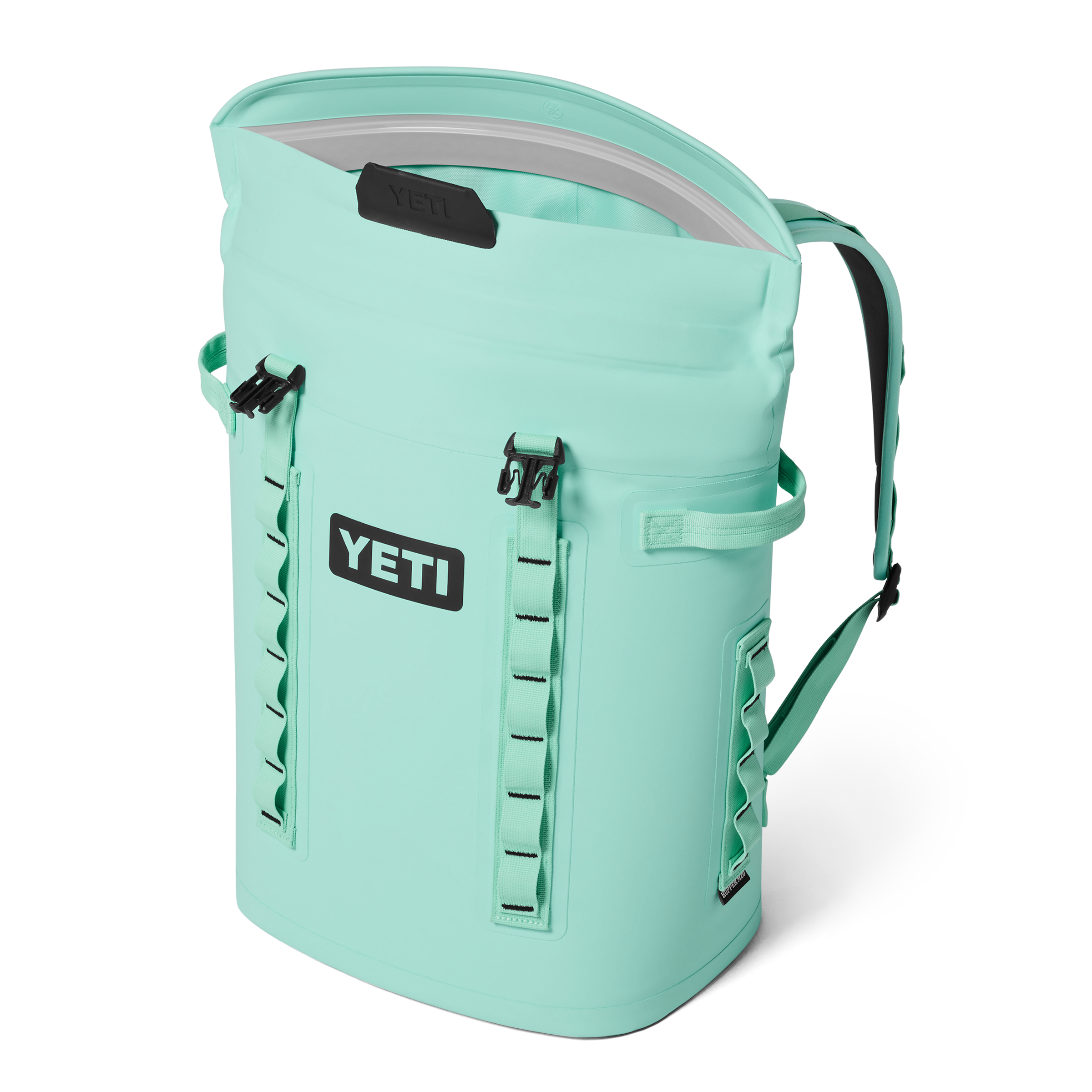 YETI Hopper Backpack M20 Soft Cooler — Open