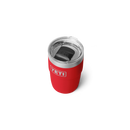 YETI Rambler 8 oz CL STK MS Rescue Red three-quarter view
