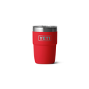 YETI Rambler 8 oz CL STK MS Rescue Red front view