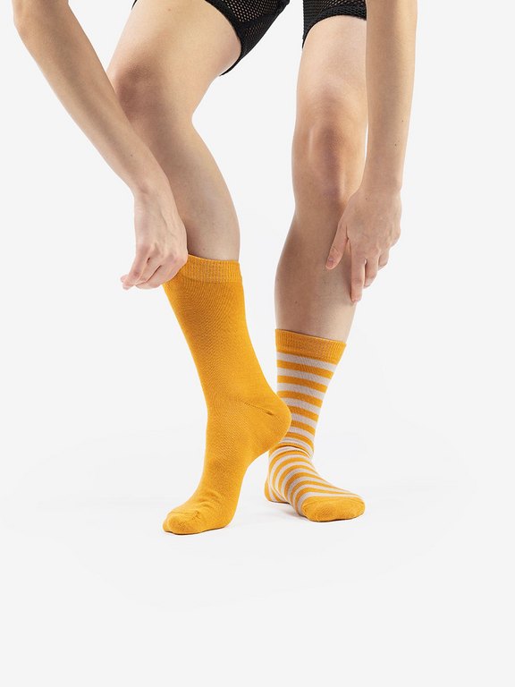 Svala Raita Merino Socks Yellow