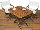 Justerbart fällbord ARC i teak