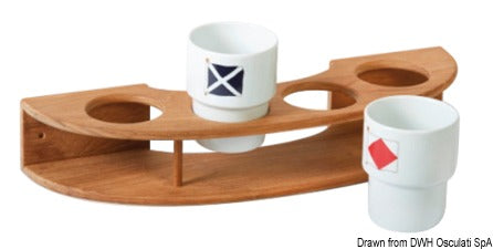 ARC väggmonterad glashållare