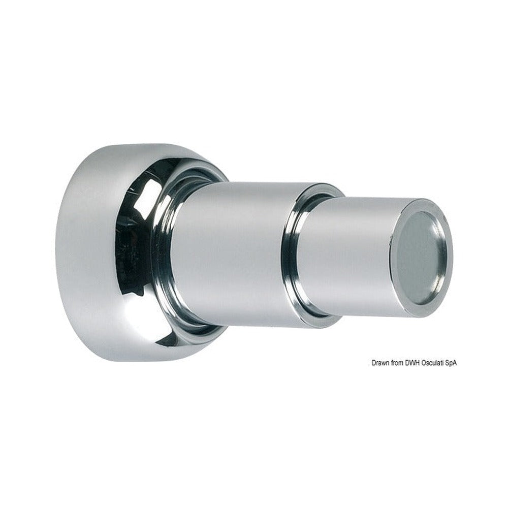 Telescopic magnetic doorstop