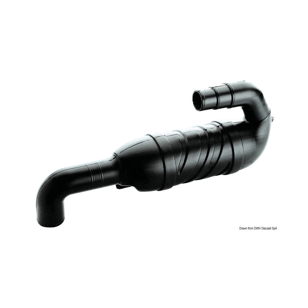 Anti-return drain siphon