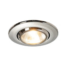 Merope halogen spotlight for recess mounting