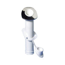 Recess-fit fishing rod holder with stainless steel
