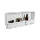 Side housing fitted with two glass/can/small bottl