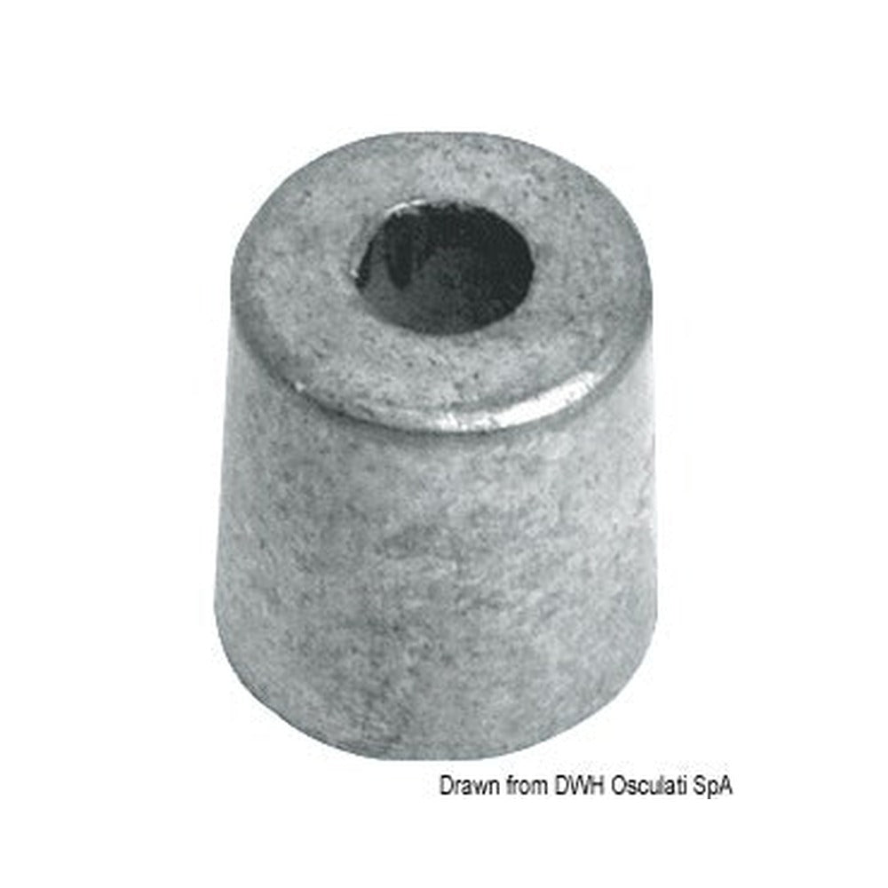 Zinc cylinder anode for Mercury 2.5/70HP
